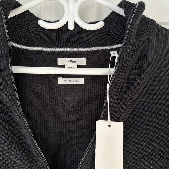 Brax Men’s Sweater - Black - Style: JOHN - Picture 6 of 7